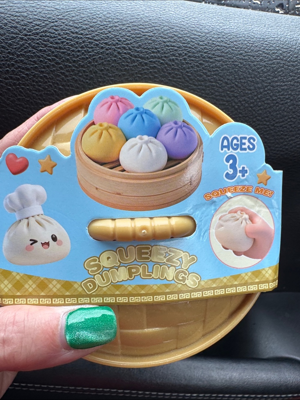 Squeezy Dumplings Kids Toy - Multicolor Squeeze Stress Toy